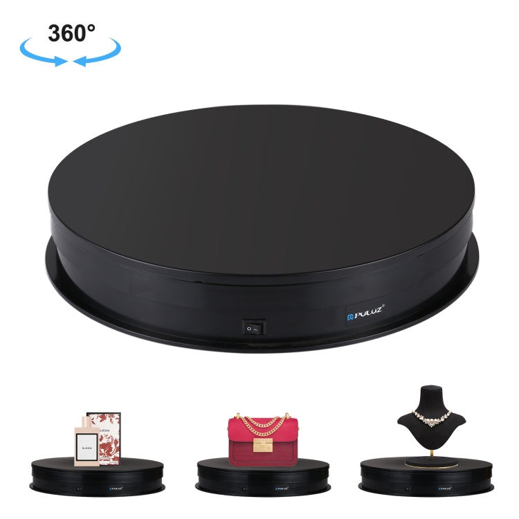 PULUZ 30cm USB Electric Rotating Turntable Display Stand Video Shooting Props Turntable for Photography, Load 10-20kg My Store