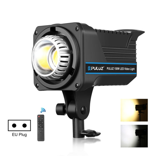 PULUZ 220V 150W Studio Video Light  3200K-5600K Dual Color Temperature Built-in Dissipate Heat System with Remote Control