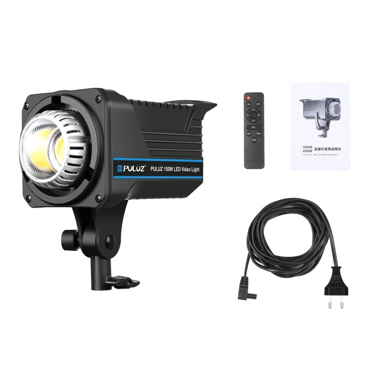 PULUZ 220V 150W Studio Video Light  3200K-5600K Dual Color Temperature Built-in Dissipate Heat System with Remote Control