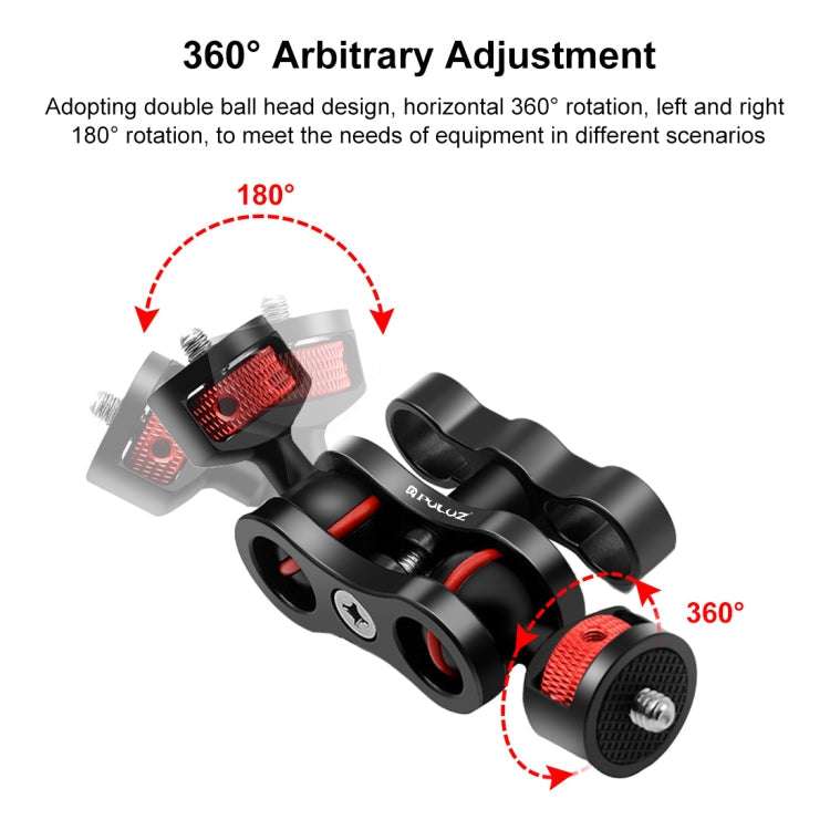 PULUZ Magic Arm Bracket Mount 1/4 inch Ball Head Magic Arm