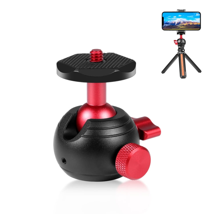 PULUZ 360 Degree Panoramic Metal Tripod Ball Head Adapter