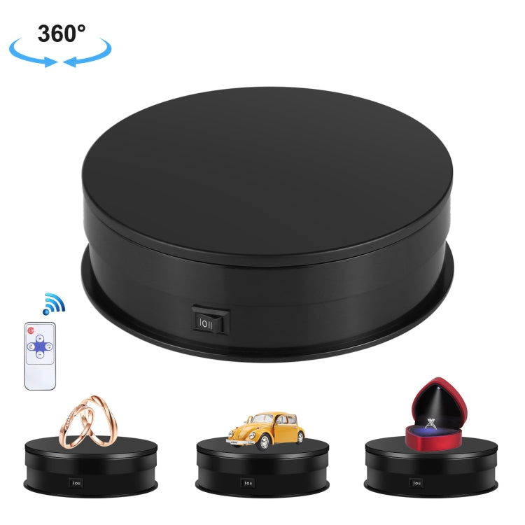 PULUZ 15cm Adjusting Speed Rotating Turntable Display Stand, Load: 3kg My Store