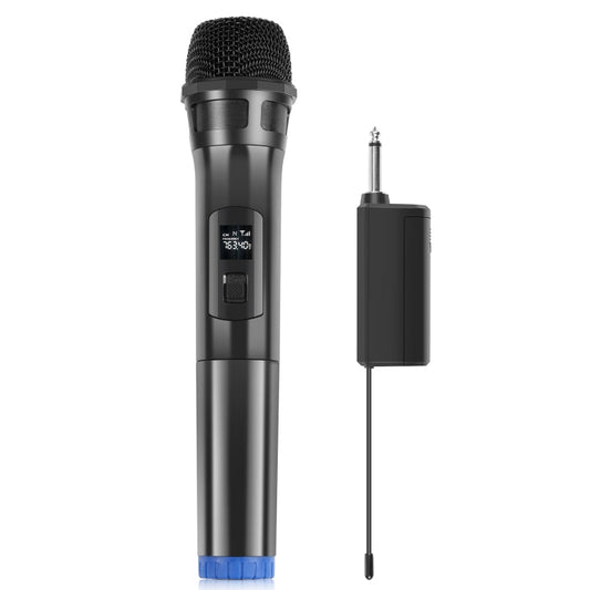 PULUZ UHF Wireless Dynamic Microphone with LED Display, 6.5mm Transmitter Reluova