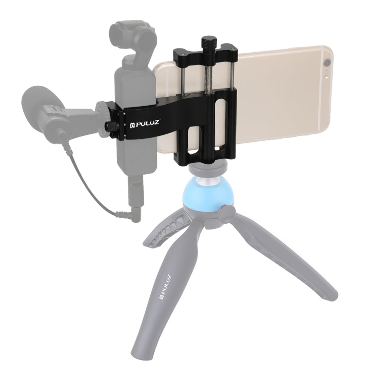 PULUZ Multifunction Aluminum Alloy Smartphone Fixing Clamp Expansion Holder Mount Bracket for DJI OSMO Pocket / Pocket 2 My Store