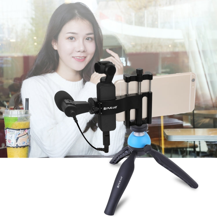 PULUZ Multifunction Aluminum Alloy Smartphone Fixing Clamp Expansion Holder Mount Bracket for DJI OSMO Pocket / Pocket 2 My Store