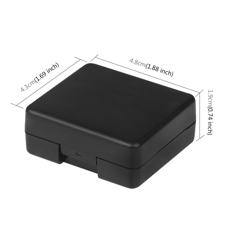 PULUZ Hard Plastic Battery Storage Box for DJI Osmo Action / Osmo Action 3  / GoPro HERO12 Black /11 Black /10 Black /9 Black AHDBT-901 Battery My Store