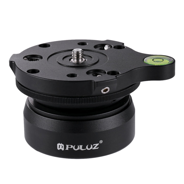 PULUZ 1/4 inch Thread Dome Professional Tripod Leveling Head Base with Bubble Level My Store