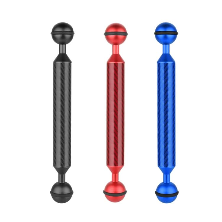 PULUZ  7 inch 18cm Length 20.8mm Diameter Dual Balls Carbon Fiber Floating Arm, Ball Diameter: 25mm My Store