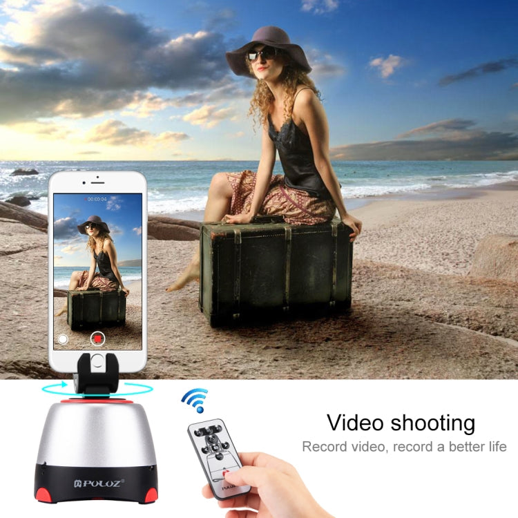 PULUZ Electronic 360 Degree Rotation Panoramic Head with Remote Controller for Smartphones, GoPro, DSLR Cameras My Store