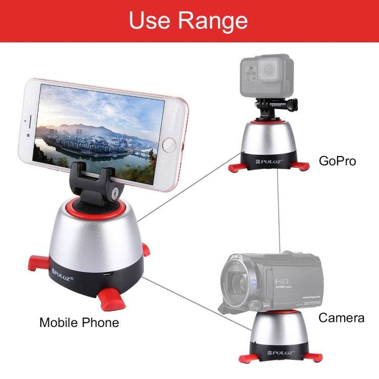 PULUZ Electronic 360 Degree Rotation Panoramic Head with Remote Controller for Smartphones, GoPro, DSLR Cameras My Store