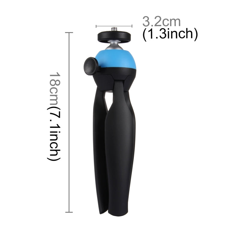 PULUZ Pocket Mini Tripod Mount with 360 Degree Ball Head & Phone Clamp for Smartphones