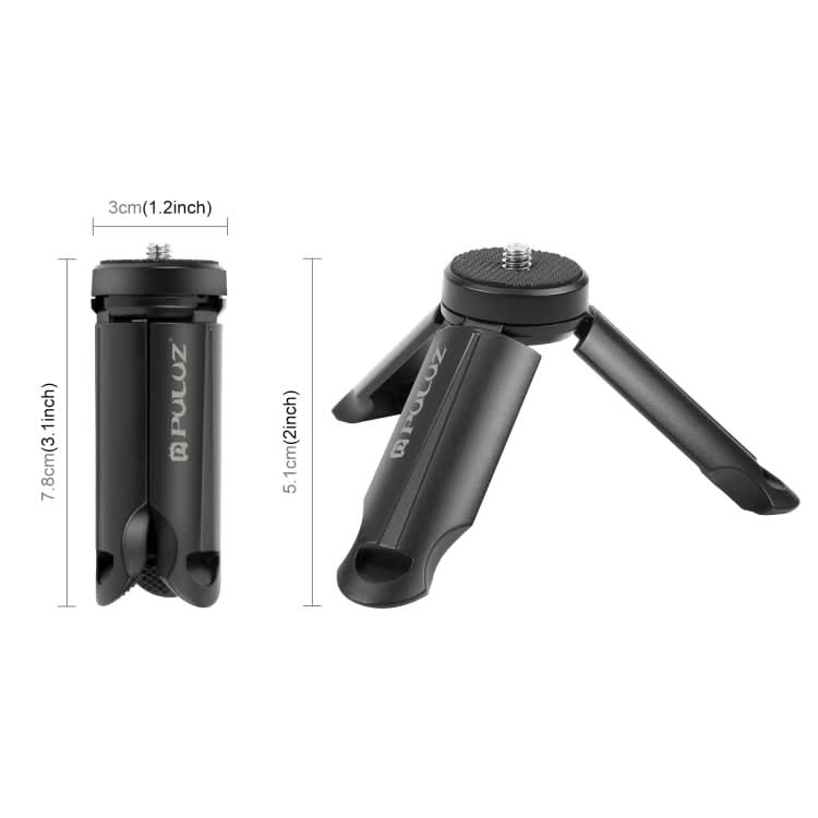 PULUZ Portable Folding Plastic Tripod for Cell Phones My Store