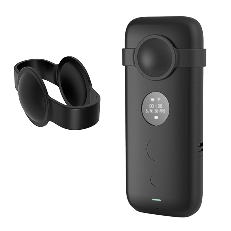 PULUZ Silicone Protective Case with Lens Cover for Insta360 ONE X My Store