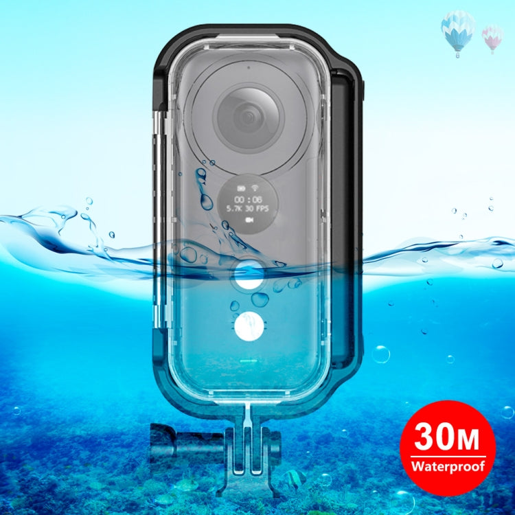 PULUZ 30m Underwater Waterproof Housing Protective Case for Insta360 ONE X, with Buckle Basic Mount & Screw My Store