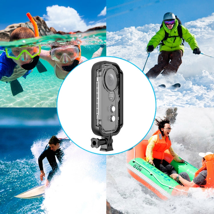 PULUZ 30m Underwater Waterproof Housing Protective Case for Insta360 ONE X, with Buckle Basic Mount & Screw My Store