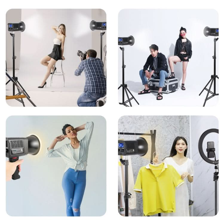 PULUZ 60W Studio Video Light 2500K-6500K Dual Color Temperature Professional Photography Fill Light My Store