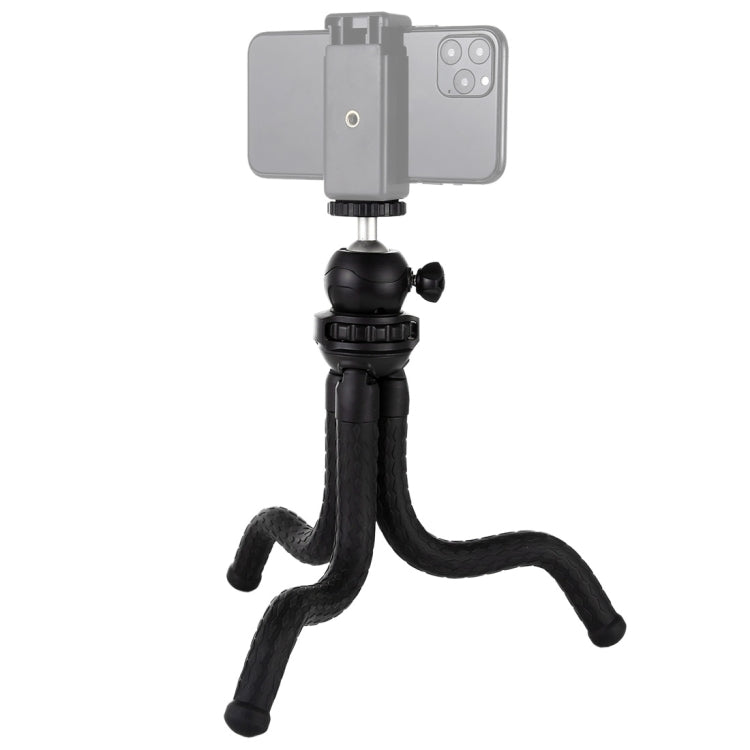 PULUZ Mini Octopus Flexible Tripod Holder with Ball Head for SLR Cameras, GoPro, Cellphone, Size:30cmx5cm My Store