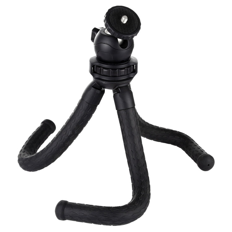 PULUZ Mini Octopus Flexible Tripod Holder with Ball Head for SLR Cameras, GoPro, Cellphone, Size:30cmx5cm My Store