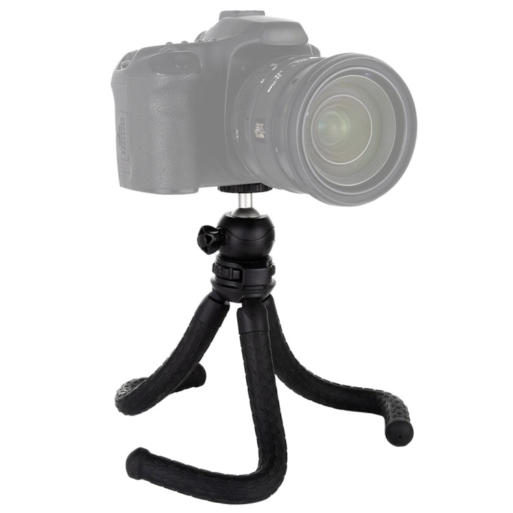 PULUZ Mini Octopus Flexible Tripod Holder with Ball Head for SLR Cameras, GoPro, Cellphone, Size:30cmx5cm My Store