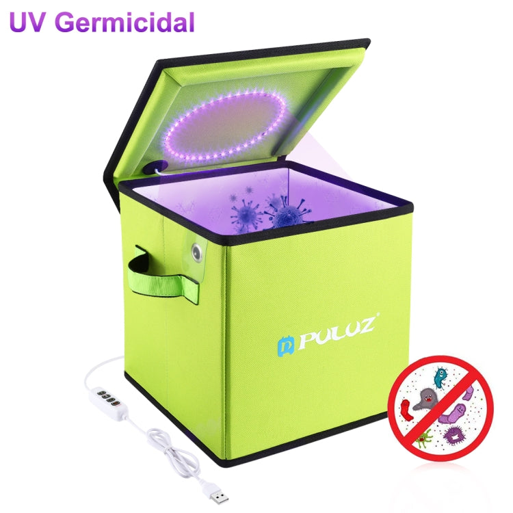 PULUZ 20cm UVC Light Germicidal Sterilizer Disinfection Tent Box My Store