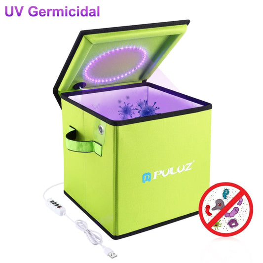 PULUZ 20cm UVC Light Germicidal Sterilizer Disinfection Tent Box My Store