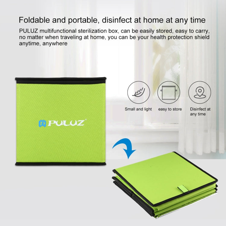 PULUZ 20cm UVC Light Germicidal Sterilizer Disinfection Tent Box My Store