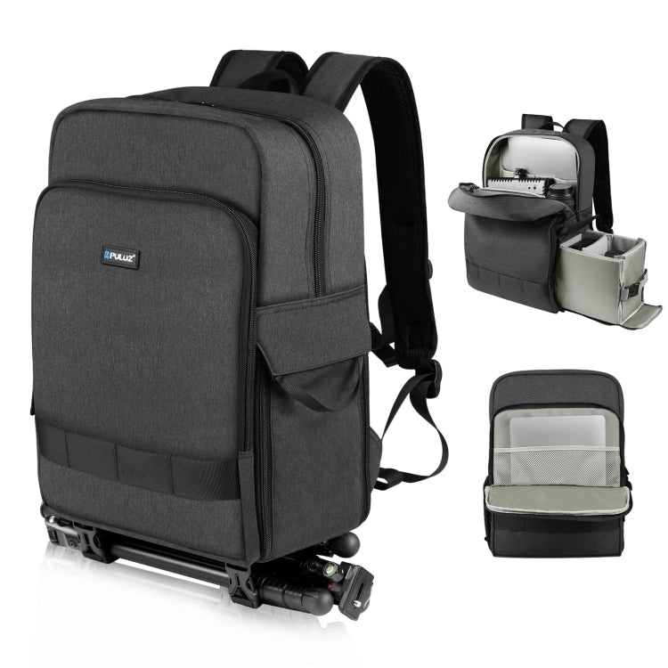 PULUZ Outdoor Portable Camera Dual Shoulders Backpack Laptop Bag My Store