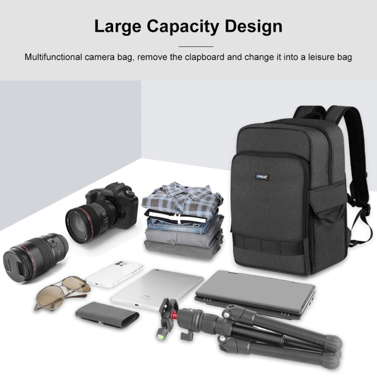 PULUZ Outdoor Portable Camera Dual Shoulders Backpack Laptop Bag My Store