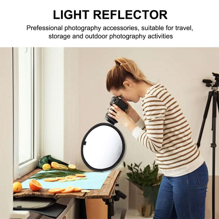 PULUZ 30cm 2 in 1 Silver / Gold Folding Photo Studio Reflector Board My Store