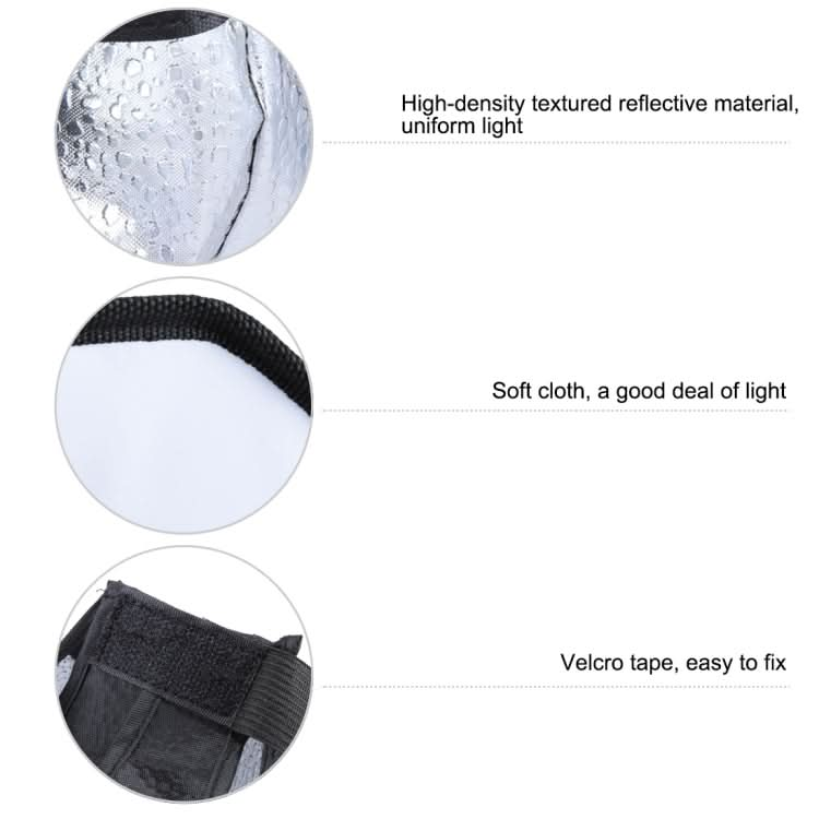 PULUZ 20cm Octangle Style Foldable Soft Flash Light Diffuser Softbox My Store