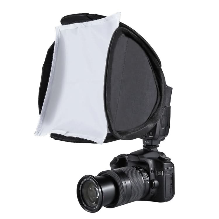 PULUZ Foldable Soft Flash Light Diffuser Softbox Cover, Size: 23cm x 23cm My Store