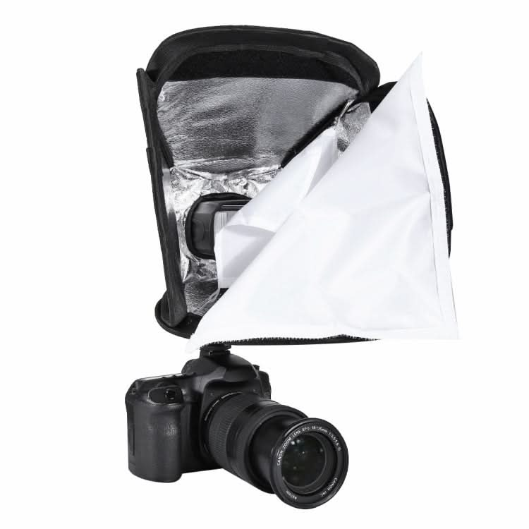 PULUZ Foldable Soft Flash Light Diffuser Softbox Cover, Size: 23cm x 23cm My Store