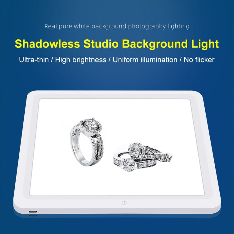 PULUZ LED Shadowless Light Pad for 30cm Photo Studio Box