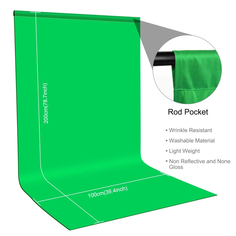 PULUZ 1m x 2m Photography Background Thickness Photo Studio Background Cloth Backdrop My Store