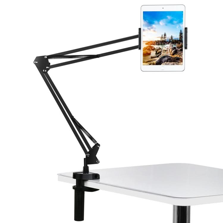 PULUZ  Live Broadcast Desktop Arm Stand Suspension Clamp Holder with Tablet PC Clamp My Store