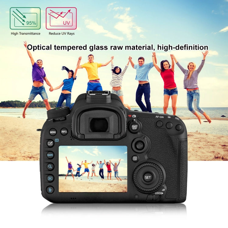 PULUZ 2.5D 9H Tempered Glass Film for Canon EOS 7D Mark II My Store