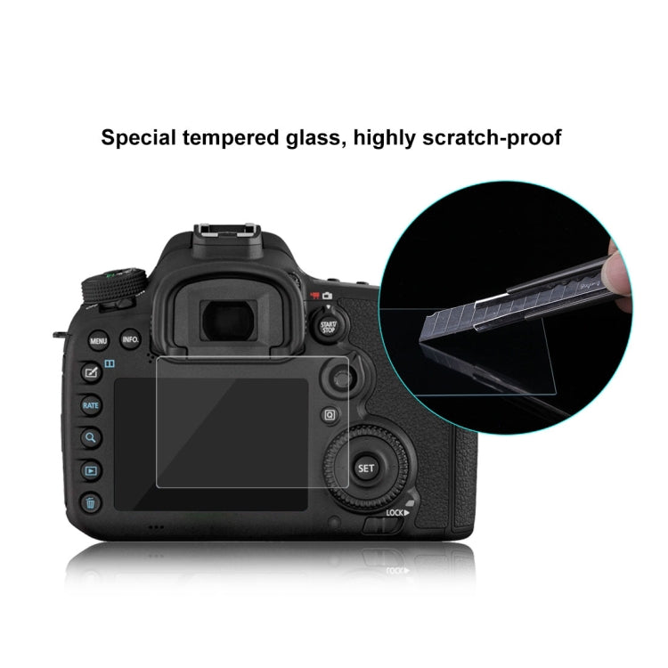 PULUZ 2.5D 9H Tempered Glass Film for Canon EOS 7D Mark II