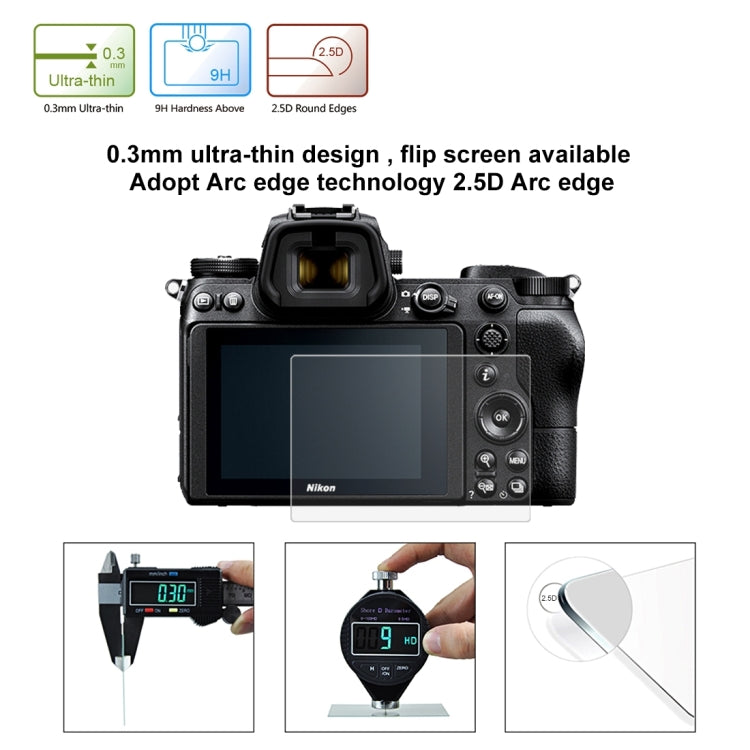 PULUZ 2.5D 9H Tempered Glass Film for Nikon Z6 / Z7 My Store