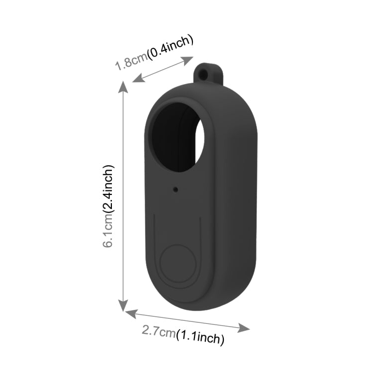 PULUZ Silicone Protective Case with Lens Cover for Insta360 GO 2