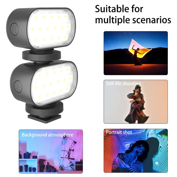 PULUZ Live Broadcast Video RGB LED Light Photography Beauty Selfie Fill Light My Store