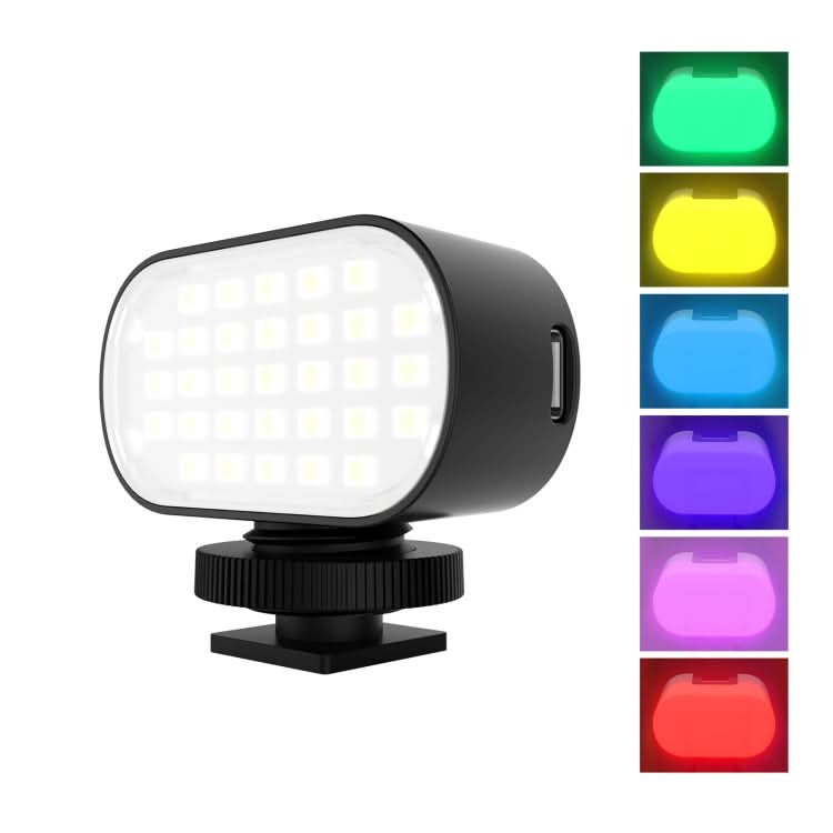 PULUZ Live Broadcast Video LED Light Photography Beauty Selfie Fill Light with Switchable 6 Colors Filters My Store