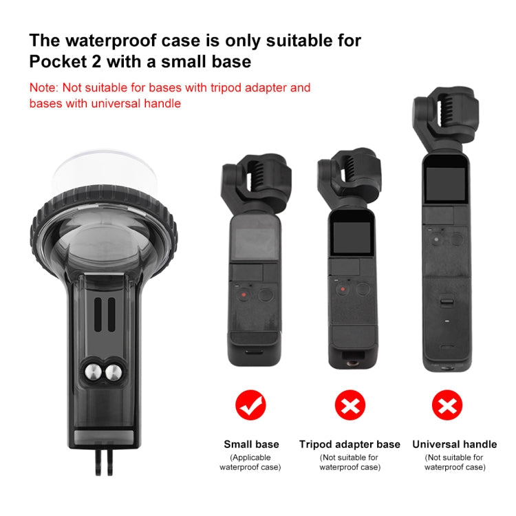 PULUZ 60m Underwater Waterproof Housing Diving Case Cover for DJI Osmo Pocket 2 My Store