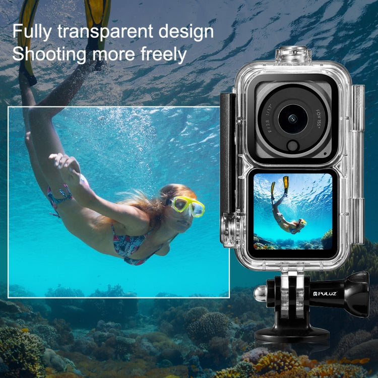 PULUZ 60m Waterproof Housing Diving Case for DJI Action 2 Camera Unit / Action 2 Power Combo / Action 2 Dual-Screen Combo My Store