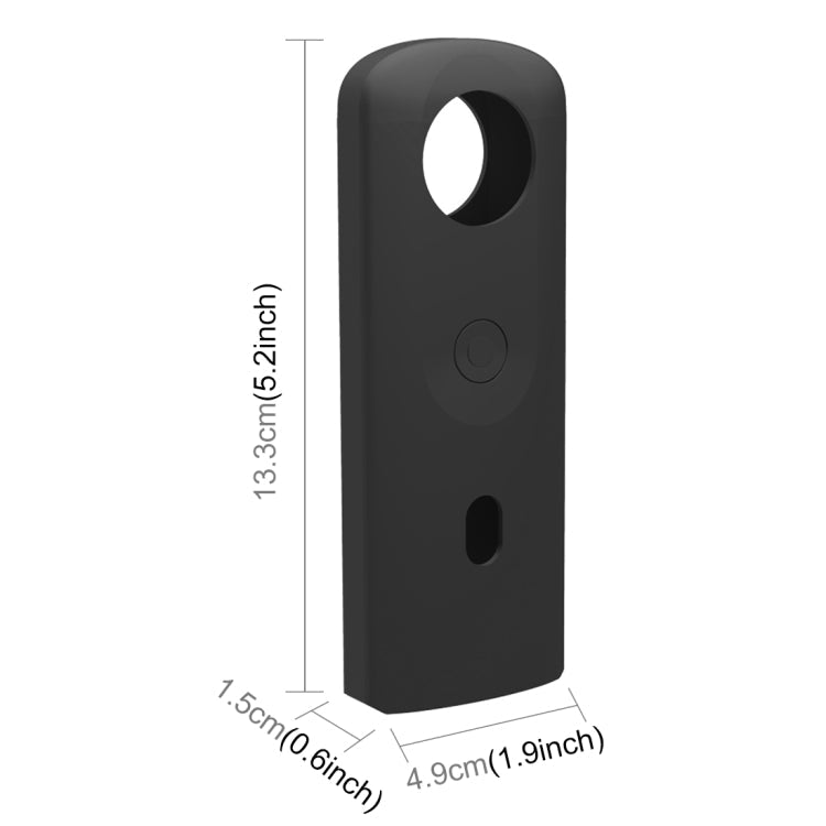 PULUZ Silicone Protective Case with Lens Cover for Ricoh Theta SC2 360 Panoramic Camera My Store