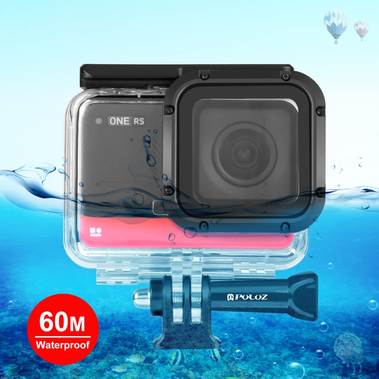 PULUZ 60m Underwater Depth Diving Case Waterproof Camera Housing for Insta360 One RS 4K Edition My Store