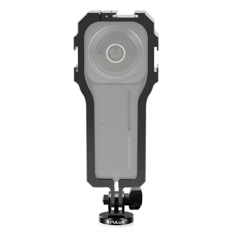 PULUZ Protective Cage Rig Housing Frame with Cold Shoe for Insta360 ONE RS 1-Inch 360 Edition