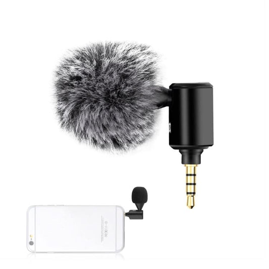 PULUZ 3.5mm Jack Mobile Phone Single Directional Adjustable Microphone My Store