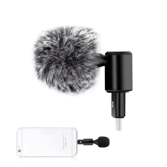 PULUZ 8PIN Jack Mobile Phone Omnidirectional Condenser Adjustable Microphone My Store