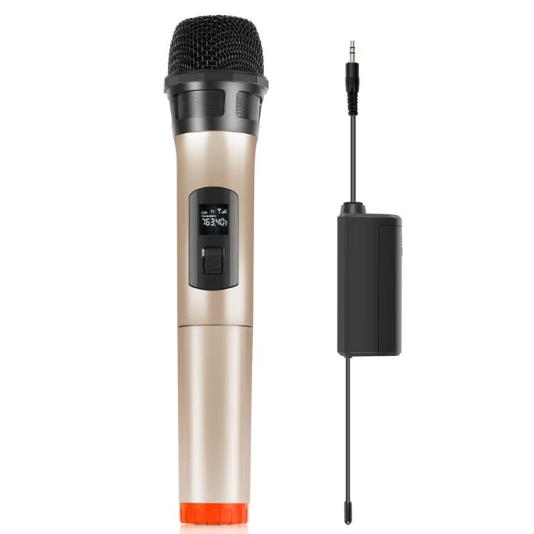 PULUZ UHF Wireless Dynamic Microphone with LED Display My Store