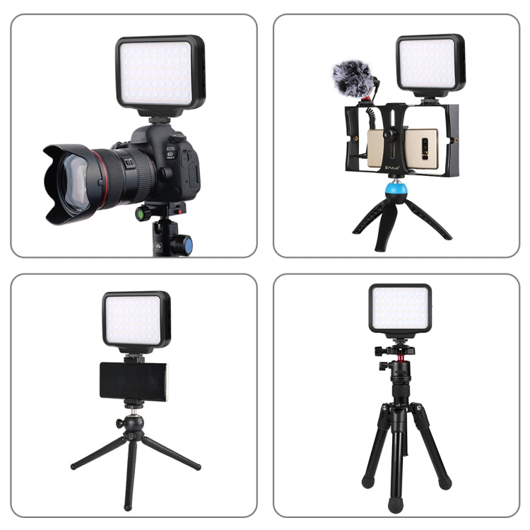 PULUZ Pocket 2500-9900K+RGB Full Color Beauty Fill Light Handheld On-Camera Photography LED Light